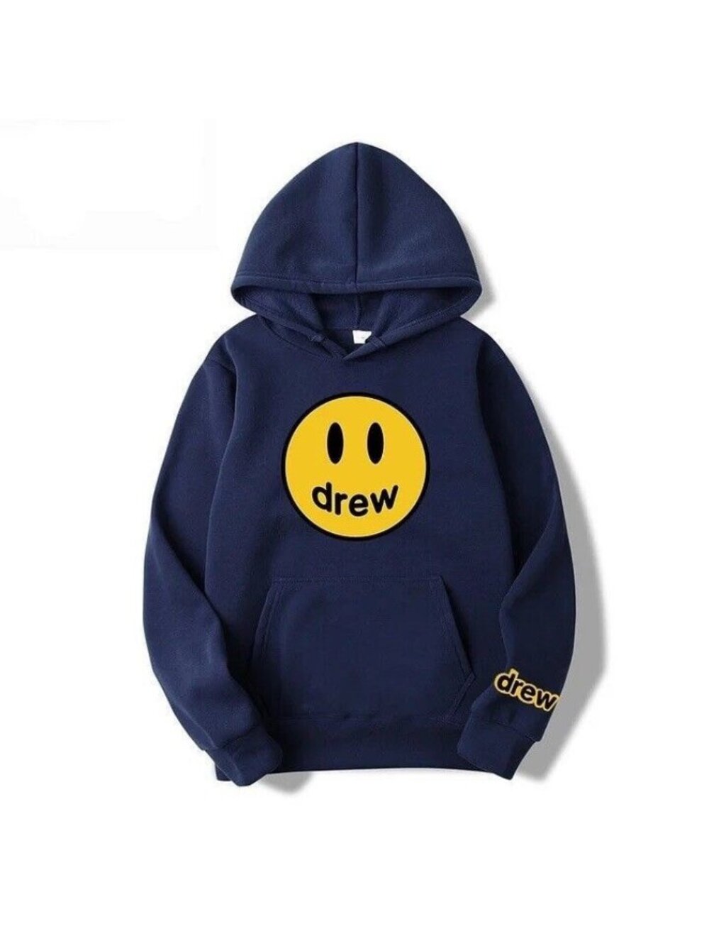 Drew House Justin Bieber Hoodie AUTHENTIC Smiley Face Mascot Designer RARE M